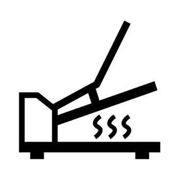 Animated Heat transfer pressing on custom apparel