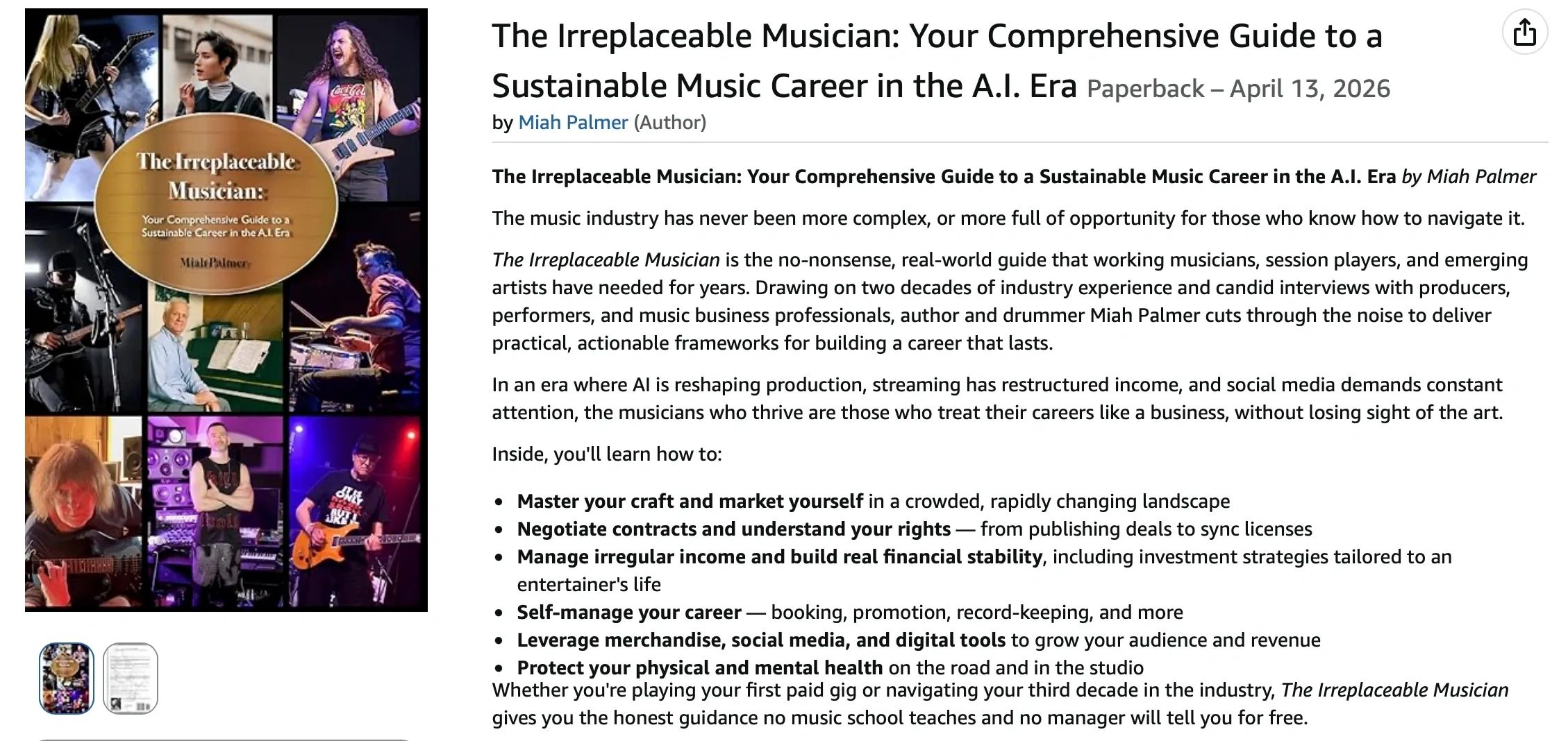The Irreplaceable Musician
