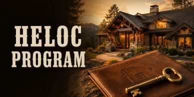 HELOC program with a key and house.