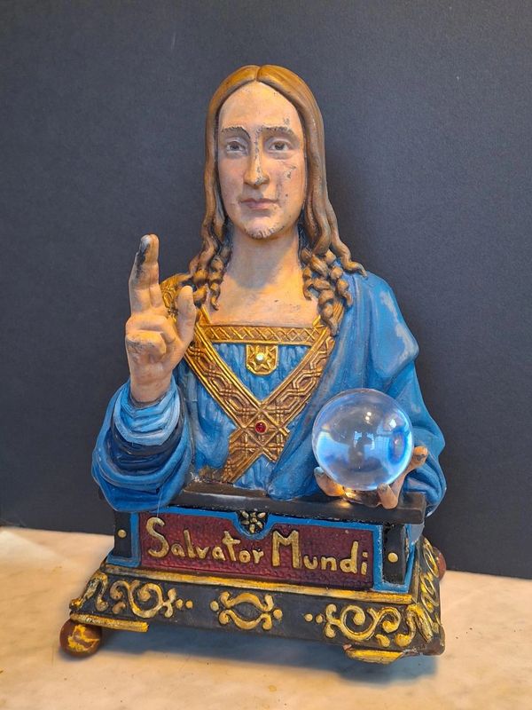 Salvator Mundi Mechanical Bank