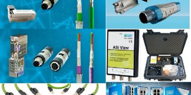 Various industrial connectors and automation components.
Ethernet/IP
Profibus
Profinet
ASi
IOLink
CAN