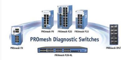 Variety of PROmesh diagnostic switches displayed.