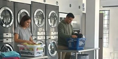 Lavandería de autoservicio