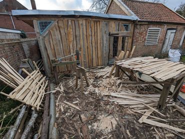 My rustic workshop and yard