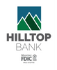 Hilltop Bank logo with FDIC and Equal Housing Lender symbols.