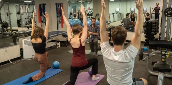 Dr. Pereira leads corporate session, emphasizing mobility & wellness for workplace health