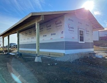 Garage Build in progress