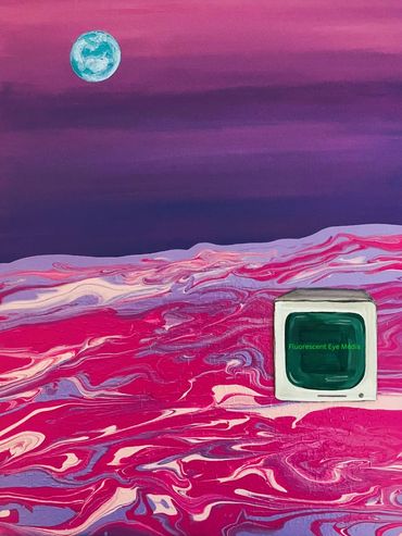 Sweet Like Candy
11 x 14"

Mixed media psychedelic dreamcore.

Step into the sugar rush!
