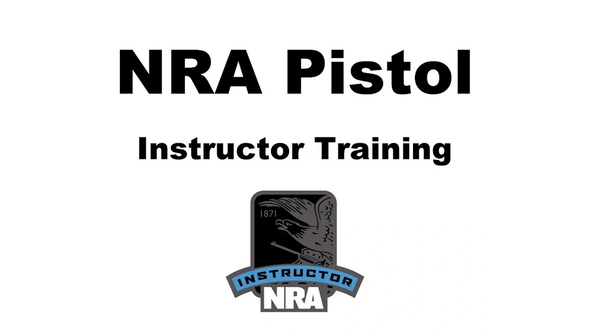 NRA Pistol Shooting Instructor Certification