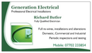 Generation Electrical
Energy renewable specialists 