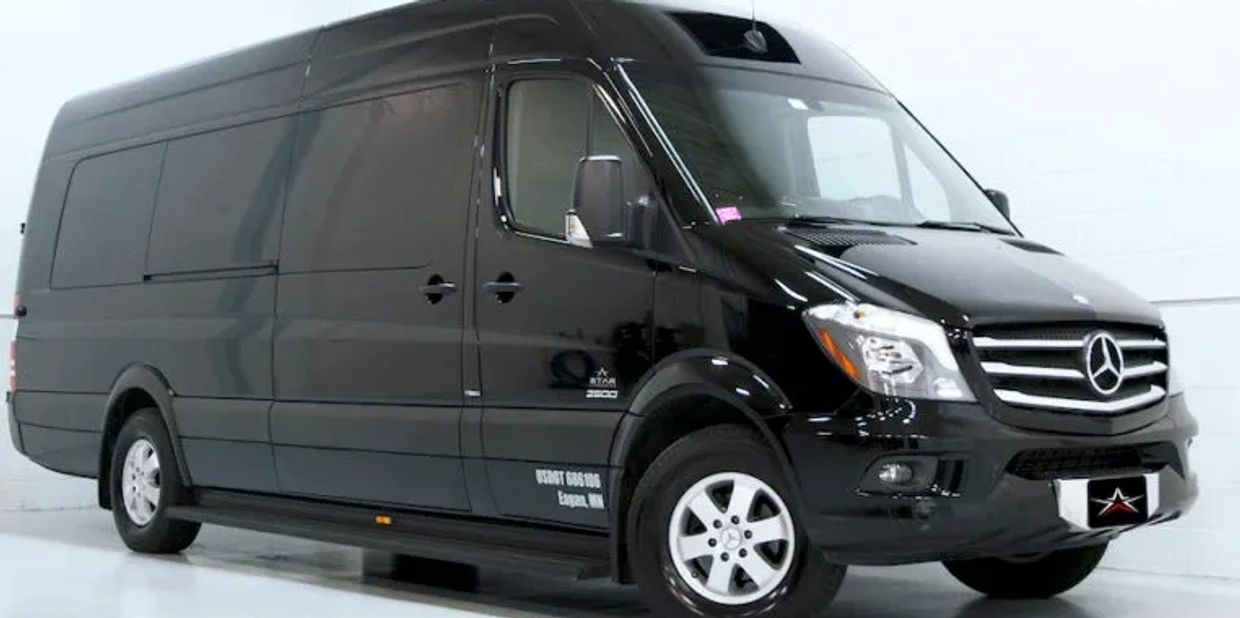 Sprinter Limo Service , Limo Style sprinter limousine 14 passanger
