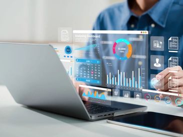 We use software such as MRI or Yardi to help us keep track of accounting and analysis items.