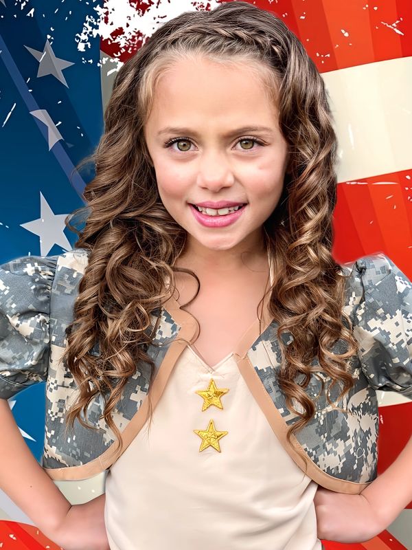 Leilah loves doing pageants! 
She wants to try the next level which is glitz!
