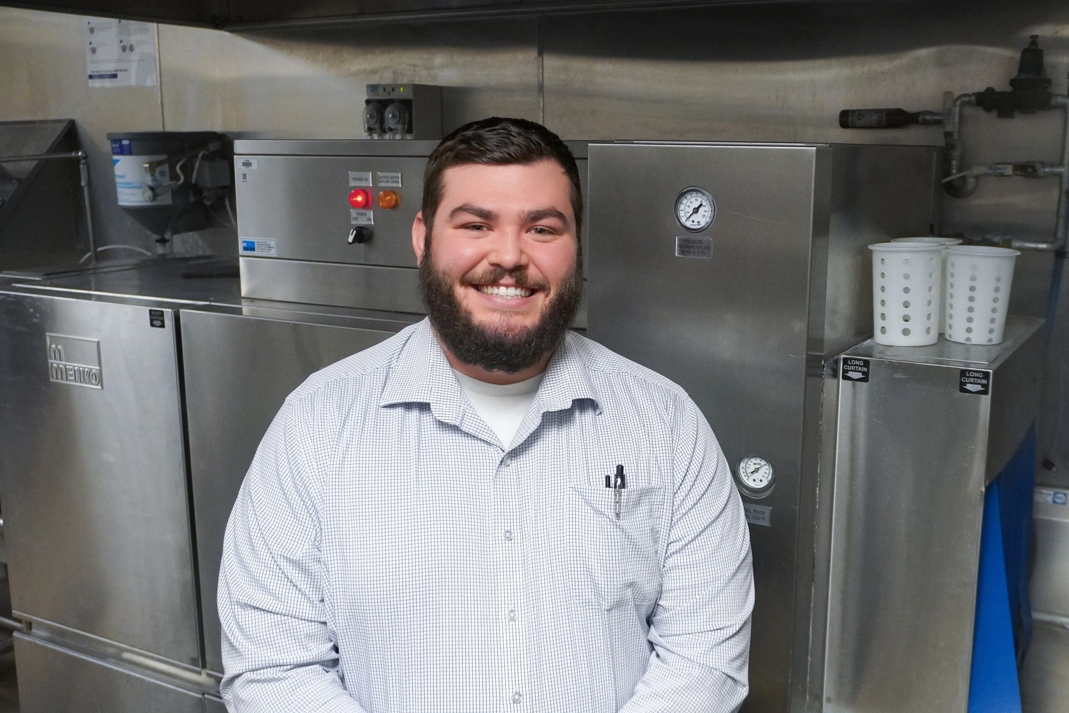Director of Food Services, Jesse Rowley 