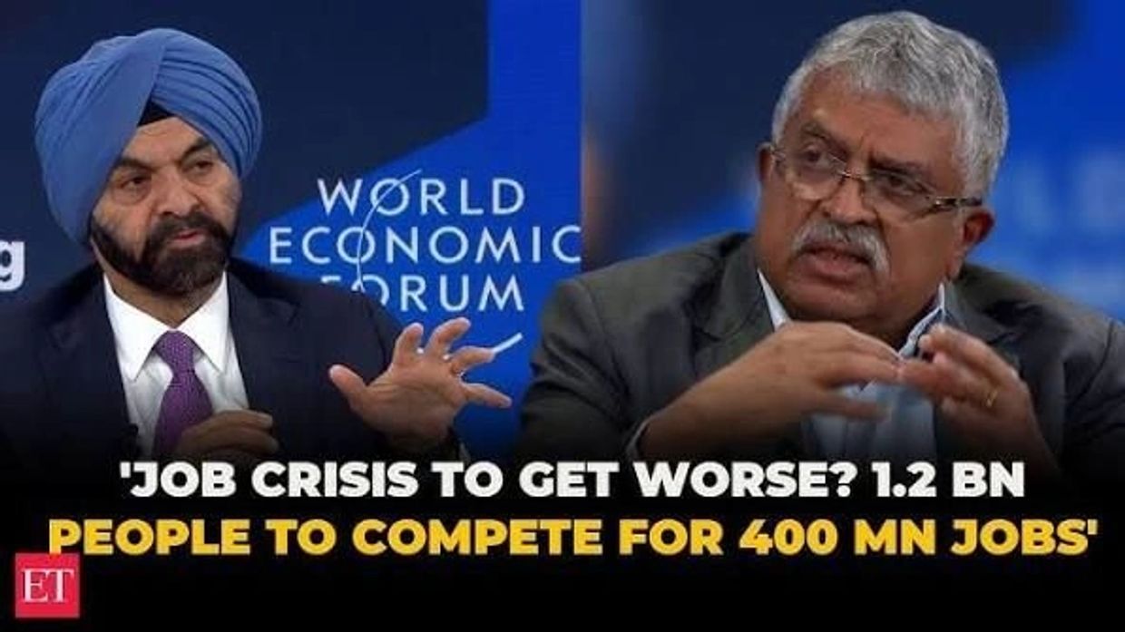 Discussion on worsening job crisis and job competition.