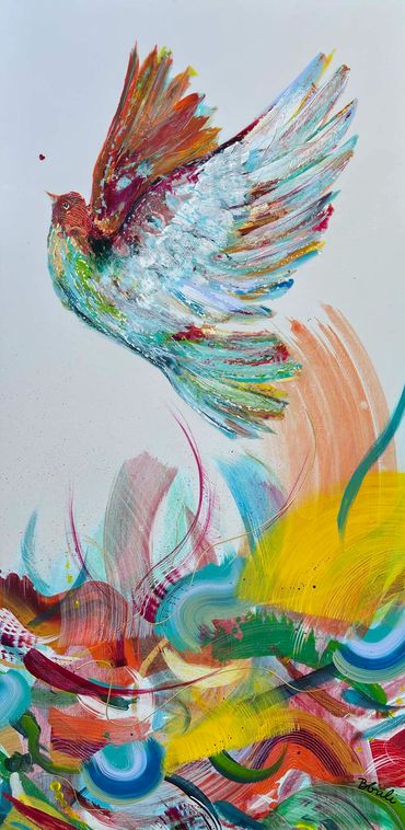 oiseau en vol