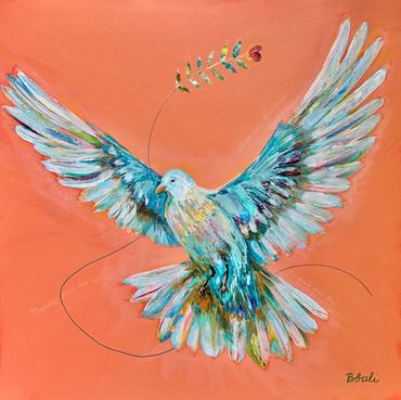 grand oiseau en vol