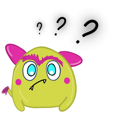 A strange but beautiful creature looking confused.

Her name is Glom by the way