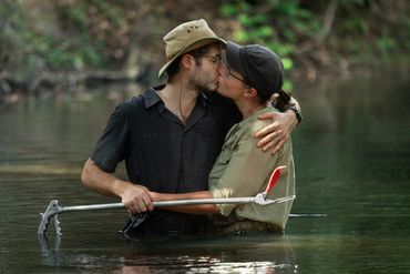 Matej and Zuzana being romantic in Togo. Rhett Cutrell, Fornever Productions