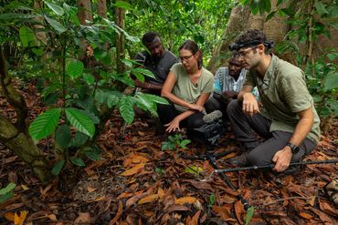 Matej and Zuzana working with rhino viper. Rhett Cutrell, Fornever Productions