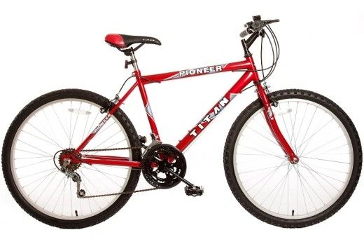 Titan Pioneer Red Mens 12 Speed