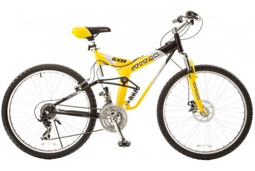 Titan Glacier Pro 26" Mountain Bike - Yellow