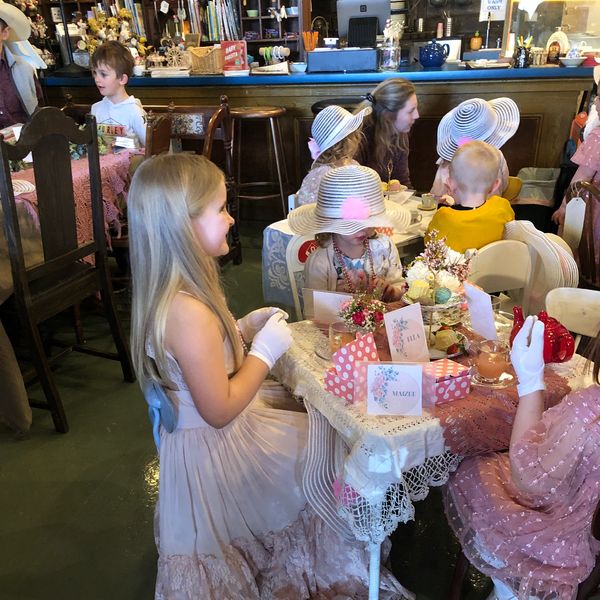 Children's tea party.