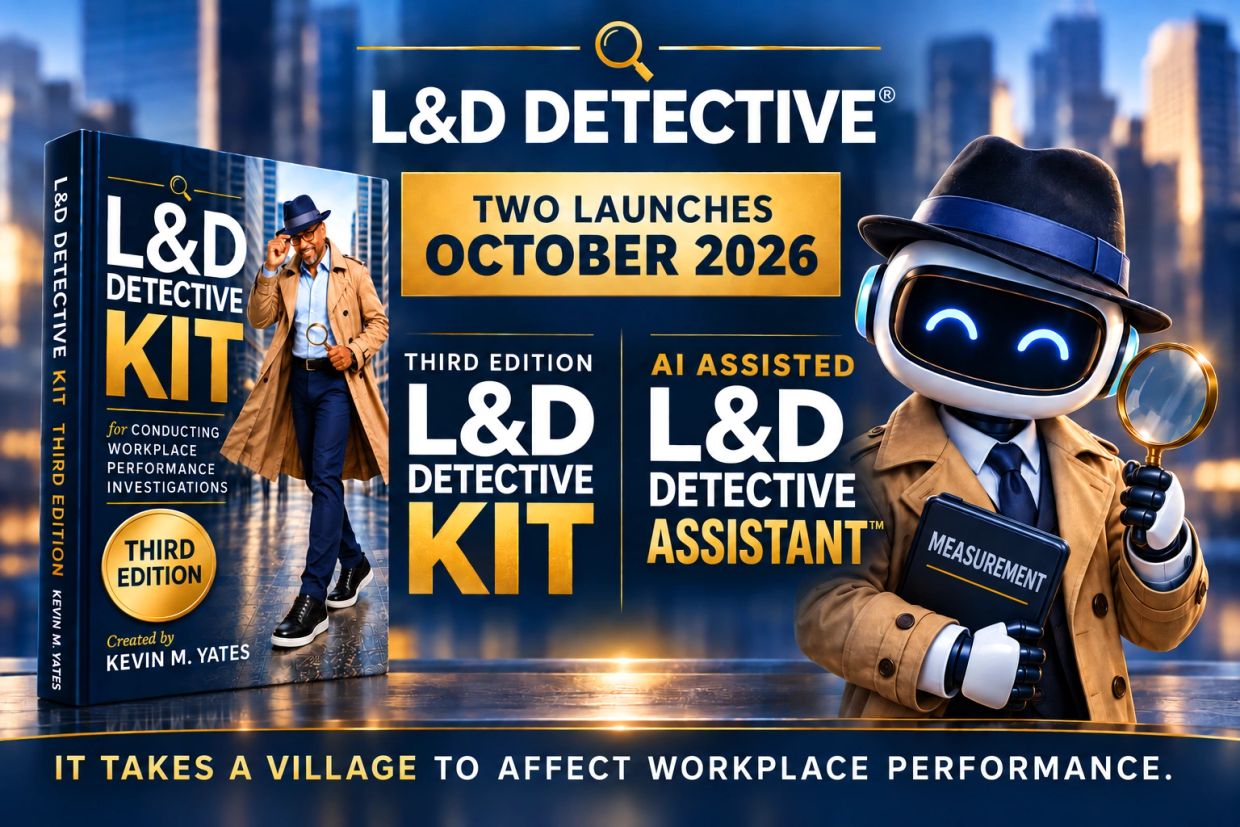 Launch announcement for L&amp;D Detective Kit and AI Assistant in October 2026.