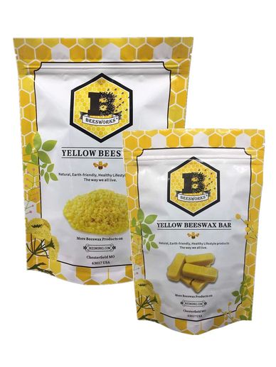 Beesworks Yellow Beeswax Pellets (1 lb) | 100% Pure, Cosmetic Grade,  Triple-Filtered Beeswax for DIY Skin care, Lip Balm, Lotion, and Candle  Making
