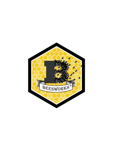 Beesworks (6) 1oz Yellow Beeswax Bars (Pack of 2) - 2 Packages of (6) 1oz Bars (6oz) - Cosmetic Grade