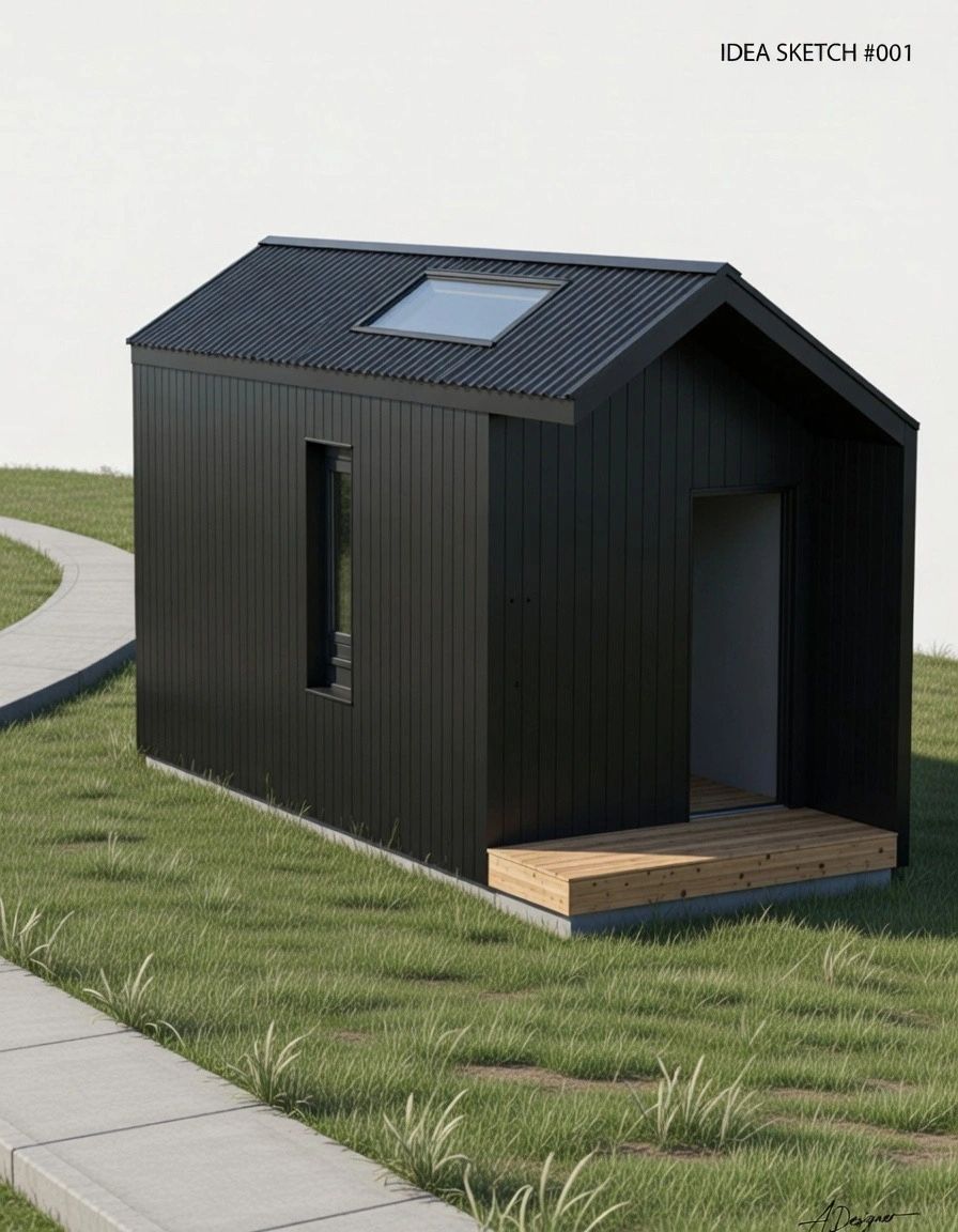 Nook - Modern tiny home exterior