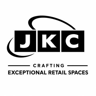 JKC logo with tagline about retail spaces.