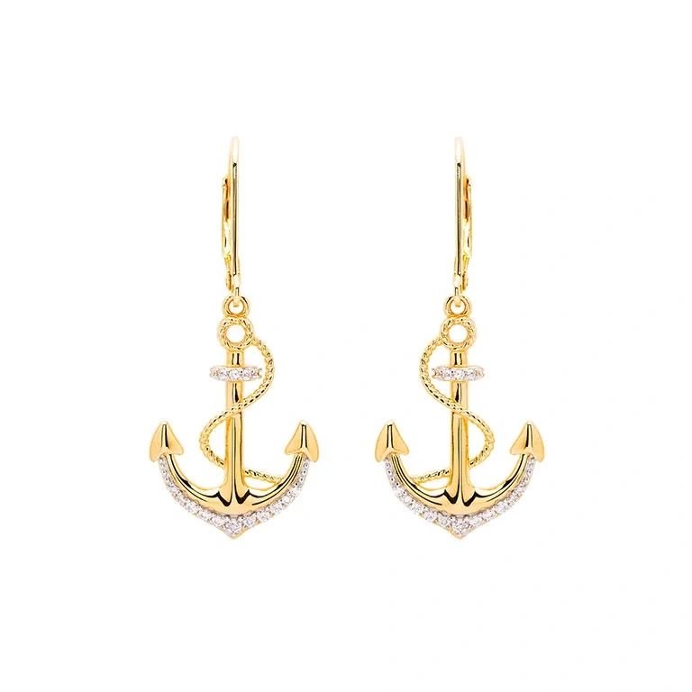 14K or 18K Gold 26mm 3D Cruise Ship Earrings – Jewels Obsession