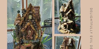 Fairy Houses for Fairy Garden, Custom Handmade Fairy Houses 
