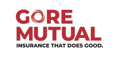 Gore Mutual insurance logo with tagline in red and black text.