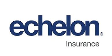 Logo of Echelon Insurance in blue and black text.