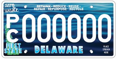 It's here! 

Check out the new Zero Waste First State License Plate!

Order yours today!