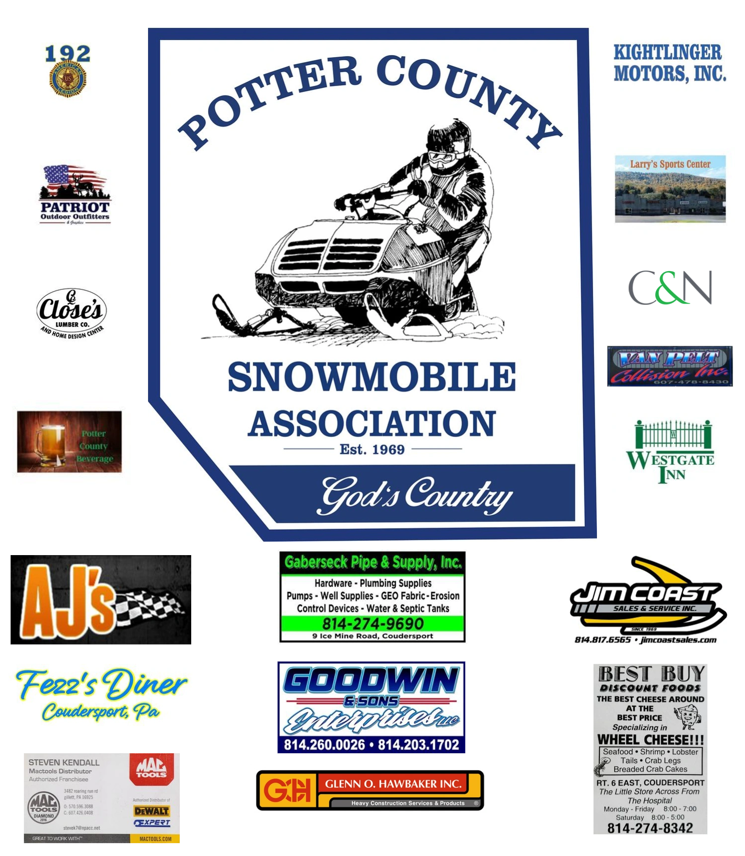 Potter County Mugshots Potter County Snowmobile Association Inc.