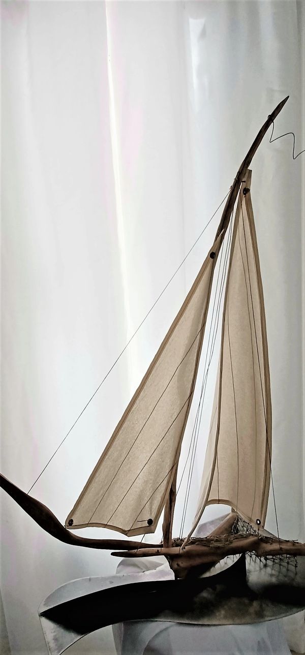 SCULPTURES DE VOILIERS UNIQUES - ARTISTE QUÉBÉCOISE | LLEV.CA