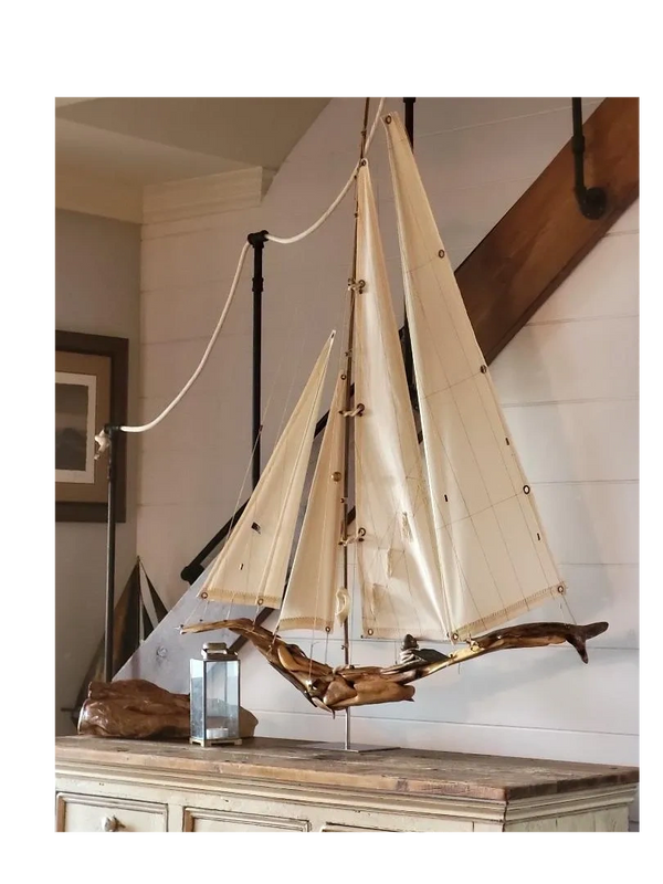 sculptures voiliers, voiliers faits main, art nautique, sculptures artisanales, sculptures voilier.