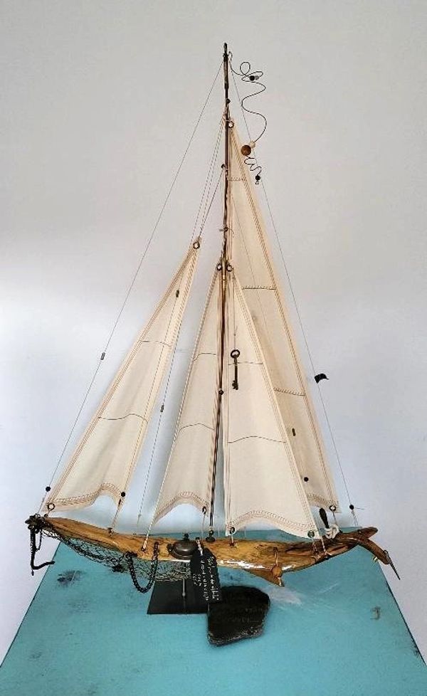SCULPTURES DE VOILIERS UNIQUES - ARTISTE QUÉBÉCOISE | LLEV.CA