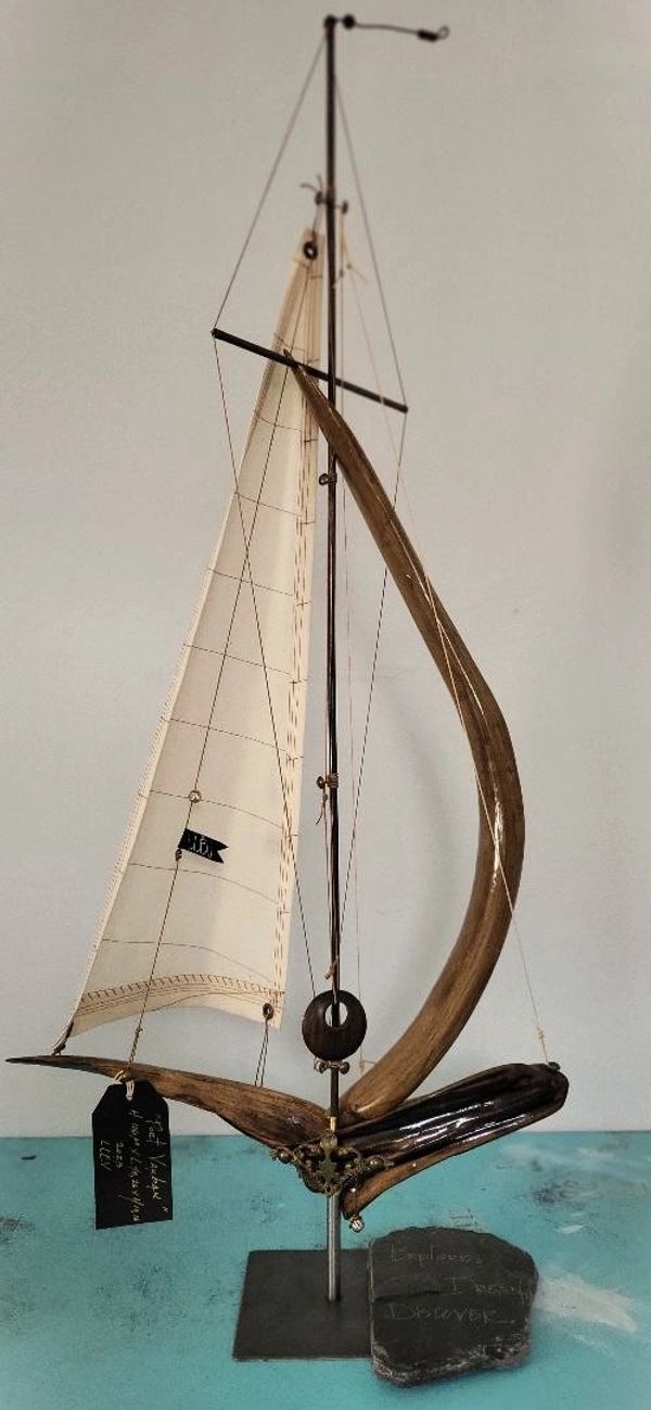 SCULPTURES DE VOILIERS UNIQUES - ARTISTE QUÉBÉCOISE | LLEV.CA