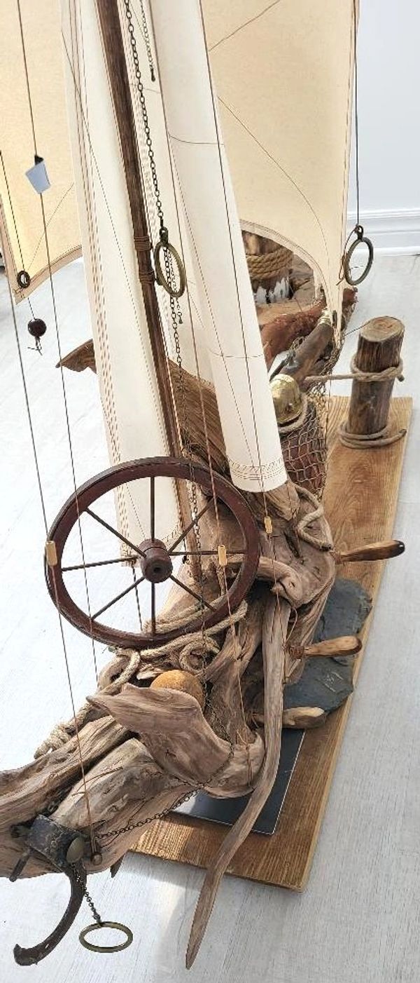sculptures voiliers, voiliers faits main, art nautique, sculptures artisanales, sculptures voilier.