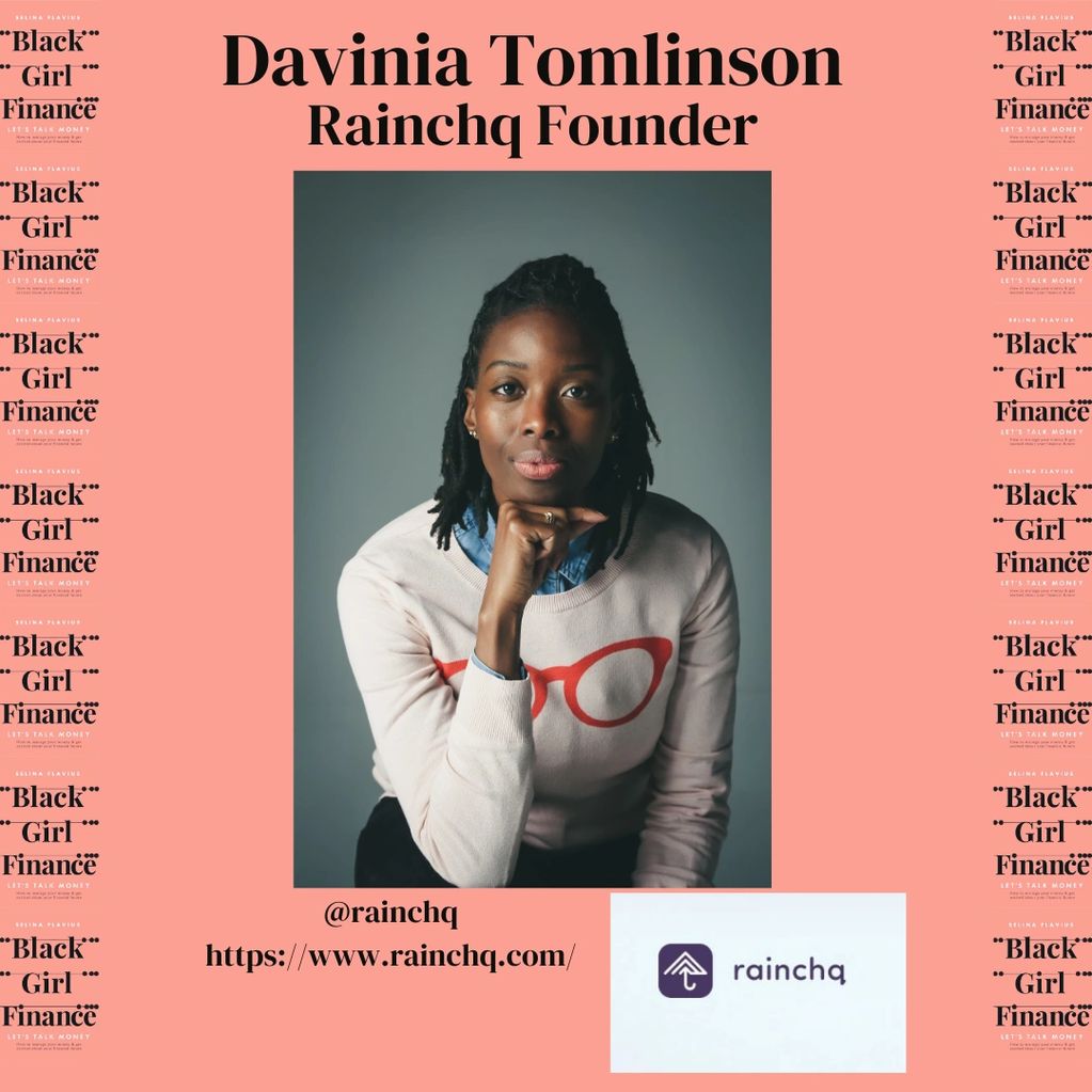 Picture of Davinia Tomlimson founder of Rainchq