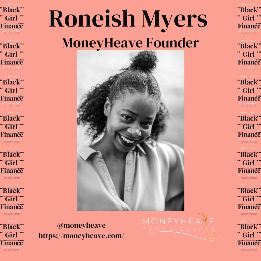 Image of Roneish Myers founder of MoneyHeave