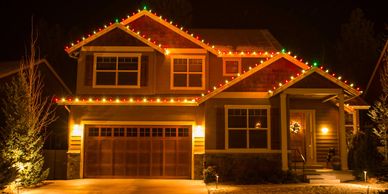 Hooksett, NH Christmas Light Installation