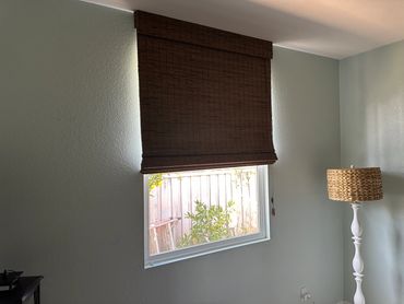 Woven Wood Outside Ceiling Mount