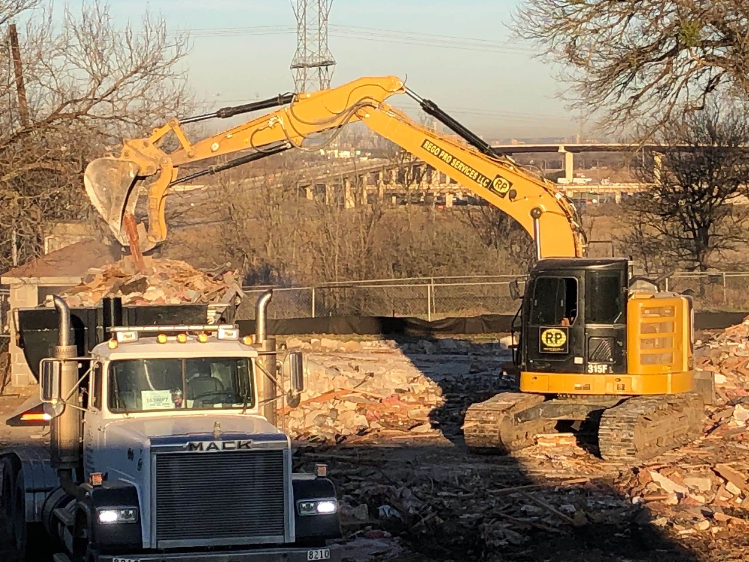 Demolition Excavation Land Clearing Hauling Off Construction, Pool ...
