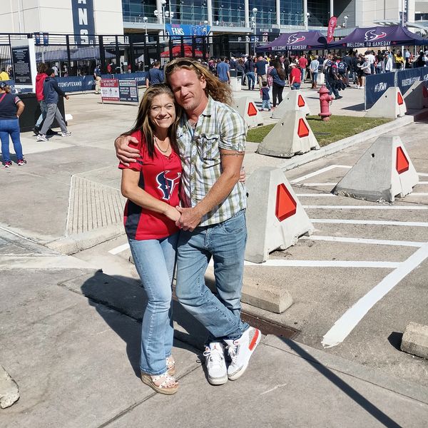 Ricky & Sonja supporting our Houston Texans 