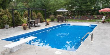 Cardinal Steel liner pool